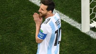 Los argentinos están esperenzados a Messi para llegar lejos en el Mundial. FOTO AFP- Kirill KUDRYAVTSEV