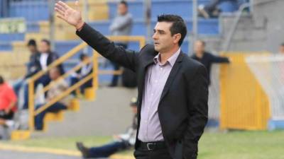 Diego Martín Vásquez técnico del Motagua.