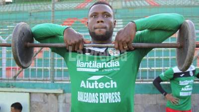 Yustin Arboleda es el goleador del Marathón.