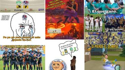 Los divertidos memes que dejó la derrota del Olimpia (3-1) ante el Marathón en la ida de la final de grupos. Las burlas son para el equipo blanco.