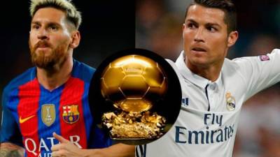 Messi y Cristiano Ronaldo son candidatos a lograr el Balón de Oro.