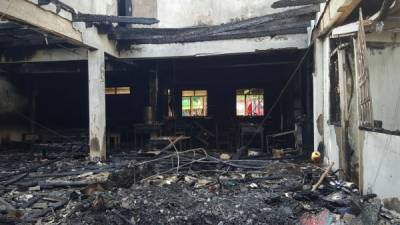 La tragedia ocurrió en un dormitorio de un colegio privado al norte de Tailandia. AFP