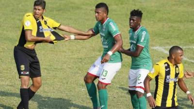 El derbi sampedrano es considerado como un partido de alto riesgo.