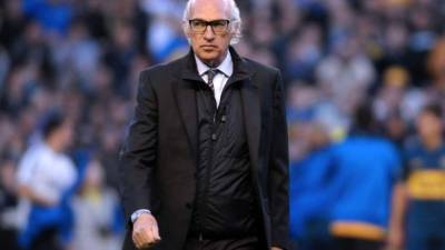 Carlos Bianchi, entrenador de fútbol.