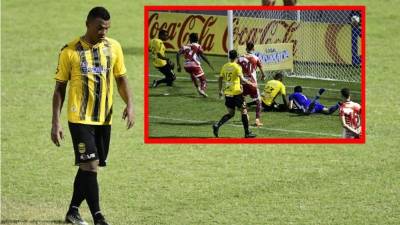 Rony Martínez falló un gol cantado contra el Vida. Foto Yoseph Amaya