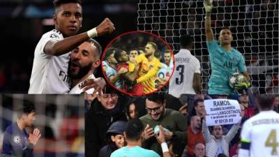 Las imágenes del día en la cuarta jornada de la Champions League, en la que destacaron Keylor Navas con el PSG y Rodrygo con el Real Madrid.