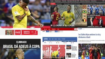 Amenazantes como lo han sido en todo el Mundial de Rusia-2018, los 'Diablos Rojos' belgas mandaron a Brasil al infierno al imponerse 2-1 este viernes en los cuartos de final y avanzar a las semifinales, donde se encontrarán con Francia. La eliminación de los brasileños le da la vuelta al mundo.