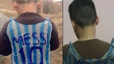 La foto fue de hace dos años. El antes y después.