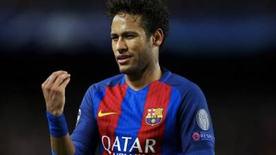 Neymar es de las figuras en el ataque del club blaugrana. FOTO EFE/Alejandro García