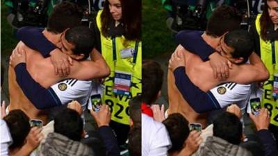 El aficionado al que Cristiano Ronaldo abrazó era su hermano mayor Hugo con quien había hecho un pacto antes de la final, según informa la cadena Fox Sport.