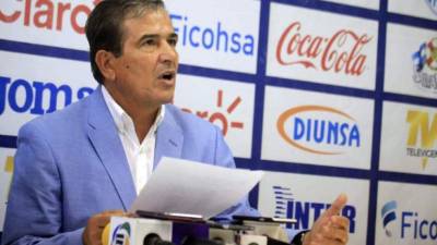 El técnico colombiano de la Selección de Honduras, Jorge Luis Pinto, anunció la convocatoria de la Sub 23.