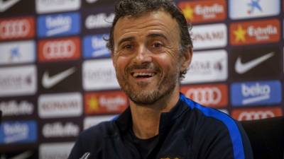 Luis Enrique anunció desde hace varios meses que no sigue en el Barcelona.