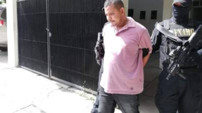 Santos Antonio Hernández Reyes fue detenido por la Fuerza Nacional Anti Maras y Pandillas (FNAMP).