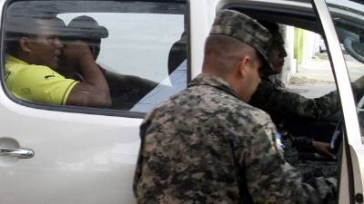 Los seis soldados comparecieron ayer al Juzgado Unificado de lo Penal.