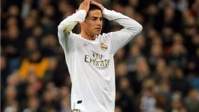 James Rodríguez vuelve a quedar fuera de una convocatoria del Real Madrid.