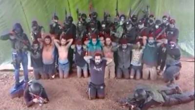 Las fuertes imágenes circulan en redes sociales.