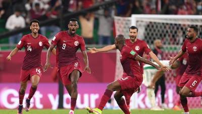Qatar venció a Honduras en amistoso de preparación de cara al Mundial que estarán organizando y disputando.