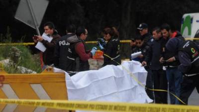 Las autoridades indicaron que los cuatro hombres se dedicaban a delinquir en la región. Foto El Universal.