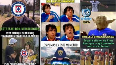 Los divertidos memes que dejaron una nueva 'cruzazuleada' del Cruz Azul, que llegaba con ventaja de 4-0 pero los Pumas remontaron (4-0) y eliminaron a la Máquina Cementera para clasificarse a la final de la Liga MX.