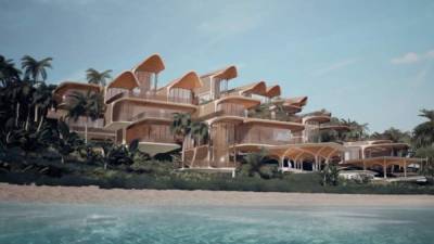 La firma Zaha Hadid Architects está diseñando las primeras unidades residenciales en Roatán Próspera. /