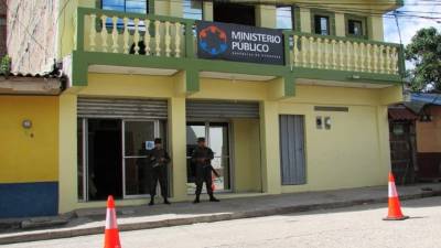 Foto cedida del Ministerio Público.