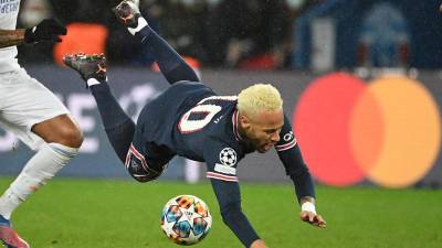 Neymar volvió a la actividad hace unos días luego de haberse lesionado en noviembre del 2021.