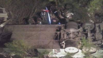 El vehículo había salido de Santiago del Estero en un convoy de tres colectivos de la fuerza con destino a Jujuy.