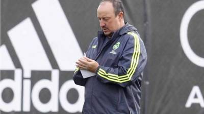 Rafa en los entrenamientos del club merengue en Australia.