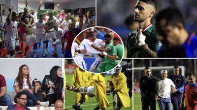 Las imágenes que nos dejó el clásico que el Olimpia le ganó al Marathón (1-0) en el estadio Nacional por la jornada 17 del Torneo Apertura 2019.