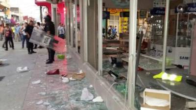 A los pandilleros centroamericanos se les vincula con actos vandálicos que tuvieron lugar en Tapachula, Chiapas, ciudad fronteriza con Guatemala.