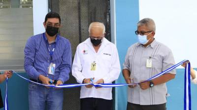 El director ejecutivo de la Agencia Hondureña de Aeronáutica Civil, Wilfredo Lobo, estuvo durante la inauguración.