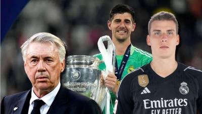 Carlo Ancelotti ya tiene elegido a su portero titular para la final de la Champions League: ¿Courtois o Lunin?.
