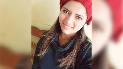 Keyla Martínez, hondureña que murió en una celda policial de La Esperanza, Intibucá.