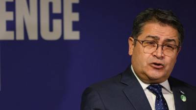 Juan Orlando Hernández dejará la presidencia del país en enero de 2022.