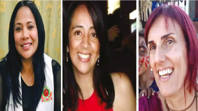 Los rostros de las tres finalistas al Premio Quetglas 2021: Aurora Lizbeth Martínez, Magda Loany Aguilar y Silvia Heredia Martínez.