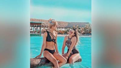 La popular videobloguer catracha Ana Alvarado, Lipstickfables, disfrutó de las hermosas playas de Roatán, en compañía de varias modelos hondureñas.