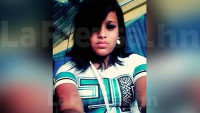 La menor de 13 años de edad fue ultimada y su cuerpo fue encontrado este viernes en una cuneta en la ciudad de San Pedro Sula. Foto en vida.