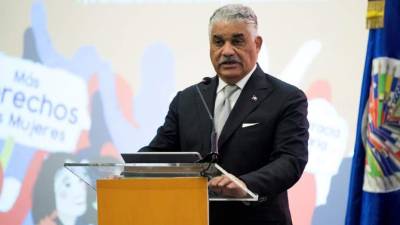 El canciller dominicano, Miguel Vargas.