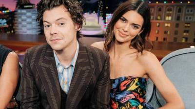 Harry Styles y Kendall Jenner estuvieron junto en 'The Late, Late Show' de James Corden.