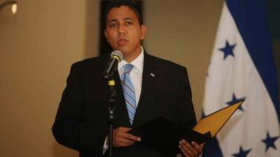 El ministro de la Presidencia, Reinaldo Sánchez.