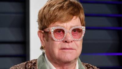 El cantautor Elton John. Foto: AFP