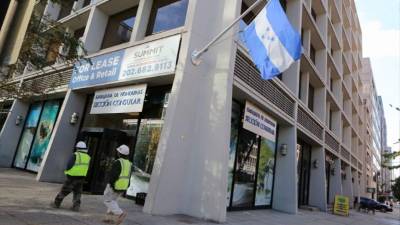 Imagen de archivo de la Embajada de Honduras en Washington, Estados Unidos.