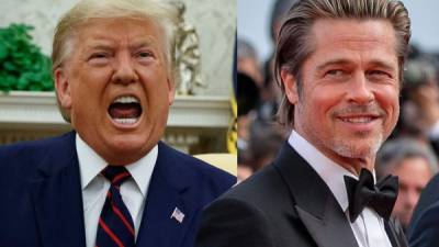 Donald Trump atacó al actor Brad Pitt, después que este hiciera referencia a su impeachment en los pasados Óscar.