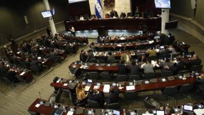 Imagen de archivo del actual Congreso Nacional hondureño.