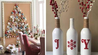 Dedicar tiempo para hacer este tipo de adornos con los niños fomenta su creatividad y la unión familiar.