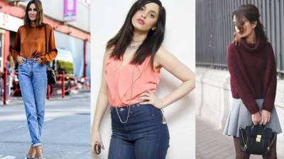 Debes cuidar los hombros y que las blusas y vestidos no sean demasiado estructurados.