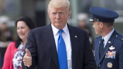 El presidente de Estados Unidos, Donald Trump. AFP