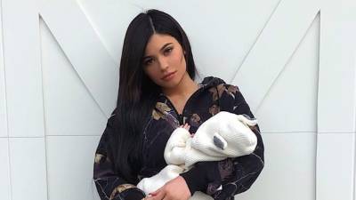 Kylie Jenner tuvo a su hija ,Stormi, el 01 de febrero pasado.// Foto Instagram.