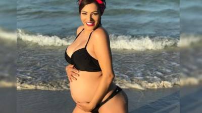 La famosa hondureña compartió como va avanzado su embarazo ahora en su segundo trimestre.