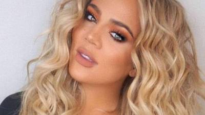 La celebridad estadounidense Khloé Kardashian. Foto redes.